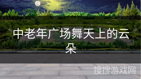 中老年广场舞天上的云朵