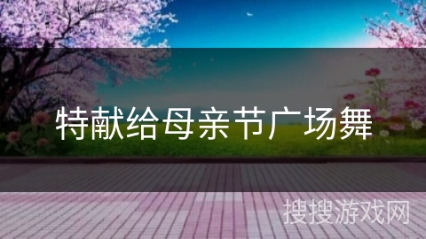 特献给母亲节广场舞