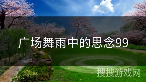 广场舞雨中的思念99