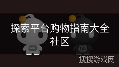 探索平台购物指南大全社区
