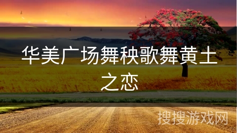 华美广场舞秧歌舞黄土之恋
