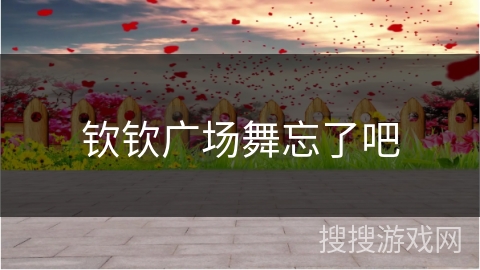 钦钦广场舞忘了吧