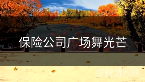 保险公司广场舞光芒