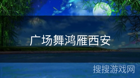 广场舞鸿雁西安