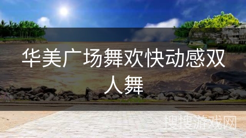 华美广场舞欢快动感双人舞