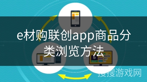 e材购联创app商品分类浏览方法