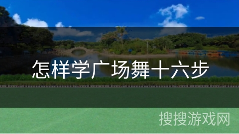 怎样学广场舞十六步