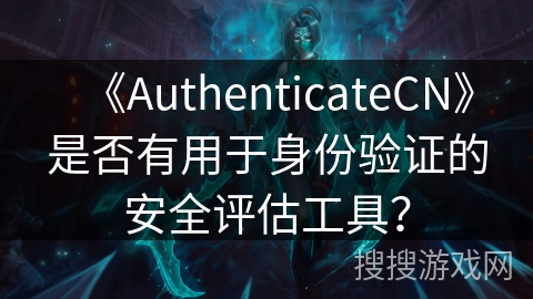 《AuthenticateCN》是否有用于身份验证的安全评估工具？