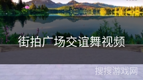 街拍广场交谊舞视频
