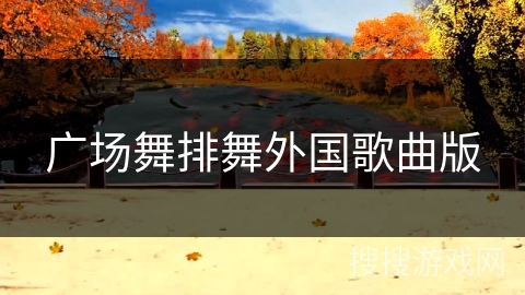 广场舞排舞外国歌曲版