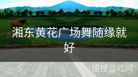 湘东黄花广场舞随缘就好