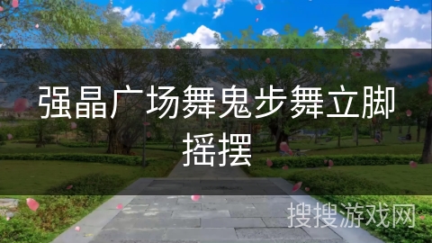 强晶广场舞鬼步舞立脚摇摆