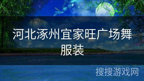 河北涿州宜家旺广场舞服装