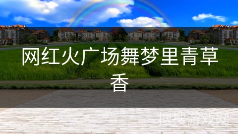 网红火广场舞梦里青草香