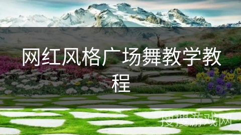 网红风格广场舞教学教程