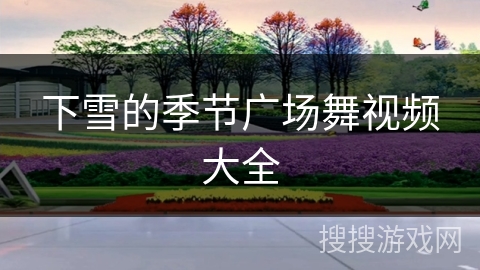 下雪的季节广场舞视频大全