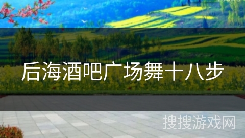 后海酒吧广场舞十八步 后海酒吧广场舞十八步
