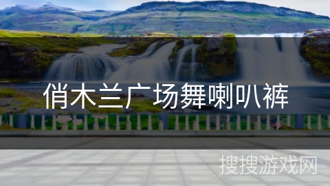 俏木兰广场舞喇叭裤