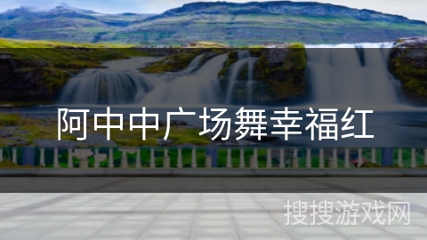 阿中中广场舞幸福红