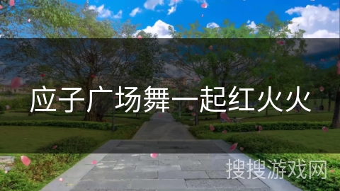 应子广场舞一起红火火 应子广场舞一起红火火