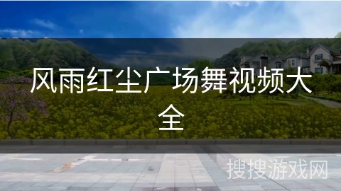 风雨红尘广场舞视频大全 风雨红尘广场舞视频大全