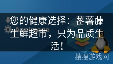 您的健康选择：蕃薯藤生鲜超市，只为品质生活！