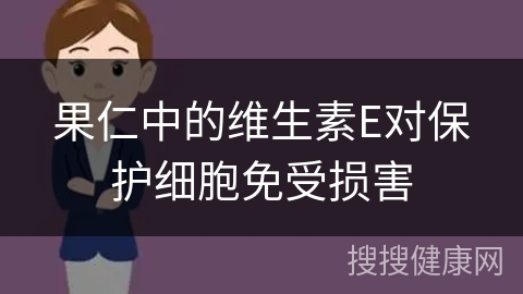 果仁中的维生素E对保护细胞免受损害