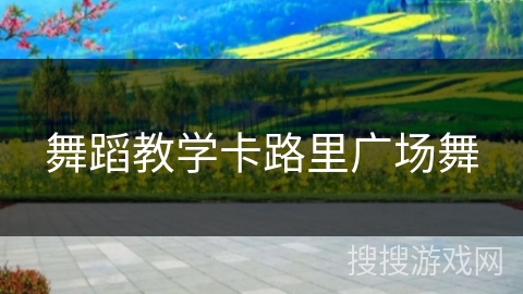 舞蹈教学卡路里广场舞