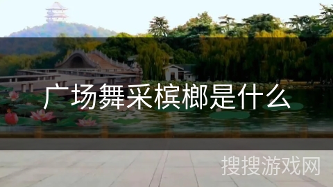 广场舞采槟榔是什么