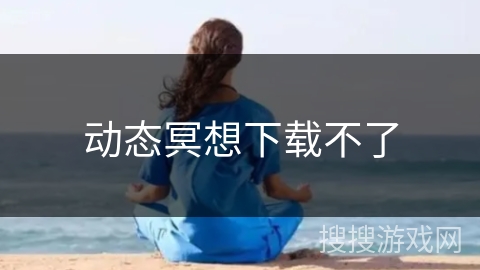 动态冥想下载不了