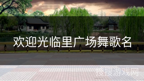 欢迎光临里广场舞歌名 欢迎光临里广场舞歌名