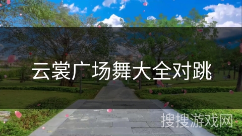 云裳广场舞大全对跳