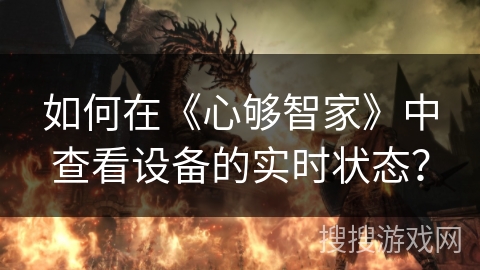如何在《心够智家》中查看设备的实时状态？