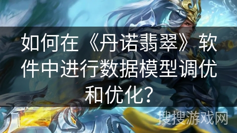 如何在《丹诺翡翠》软件中进行数据模型调优和优化? 如何在《丹诺翡翠》软件中进行数据模型调优和优化?