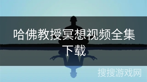 哈佛教授冥想视频全集下载