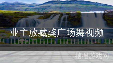 业主放藏獒广场舞视频