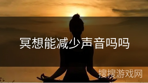 冥想能减少声音吗吗