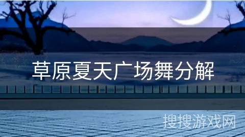 草原夏天广场舞分解