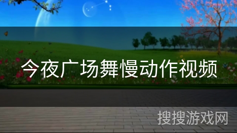 今夜广场舞慢动作视频