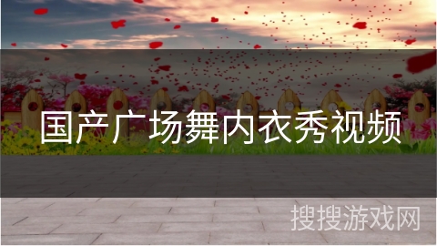 国产广场舞内衣秀视频