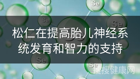 松仁在提高胎儿神经系统发育和智力的支持