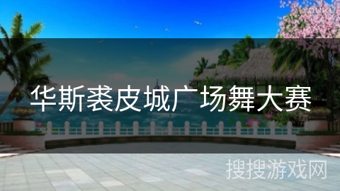 华斯裘皮城广场舞大赛