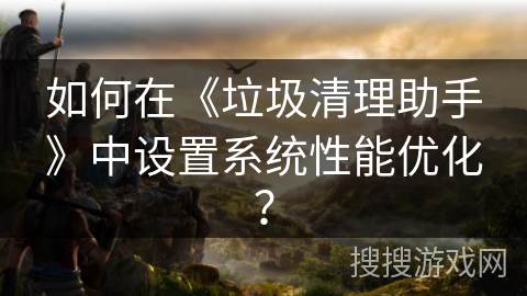 如何在《垃圾清理助手》中设置系统性能优化？