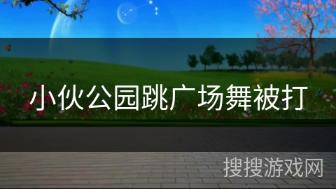 小伙公园跳广场舞被打