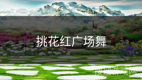挑花红广场舞