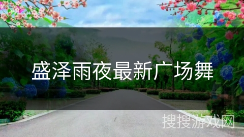 盛泽雨夜最新广场舞