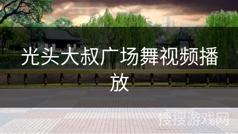 光头大叔广场舞视频播放