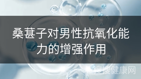 桑葚子对男性抗氧化能力的增强作用