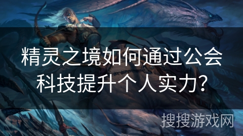 精灵之境如何通过公会科技提升个人实力？
