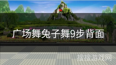 广场舞兔子舞9步背面